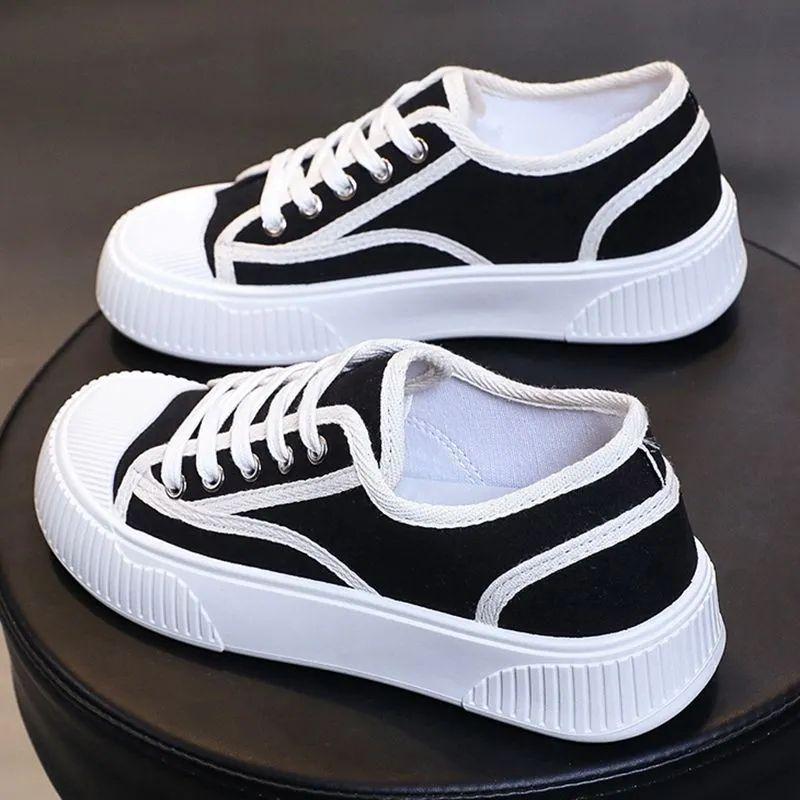 Canvas shoes women's new spring versatile students high value campus spring and autumn casual board shoes