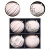 4 Pieces Christmas Ball Ornaments Tree Hanging Reusable DIY Gift Xmas Decor for