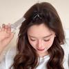 Fluffy High Crown Hair Root Positioning Clip for Women's Side Bangs - Seamless Duckbill Clip