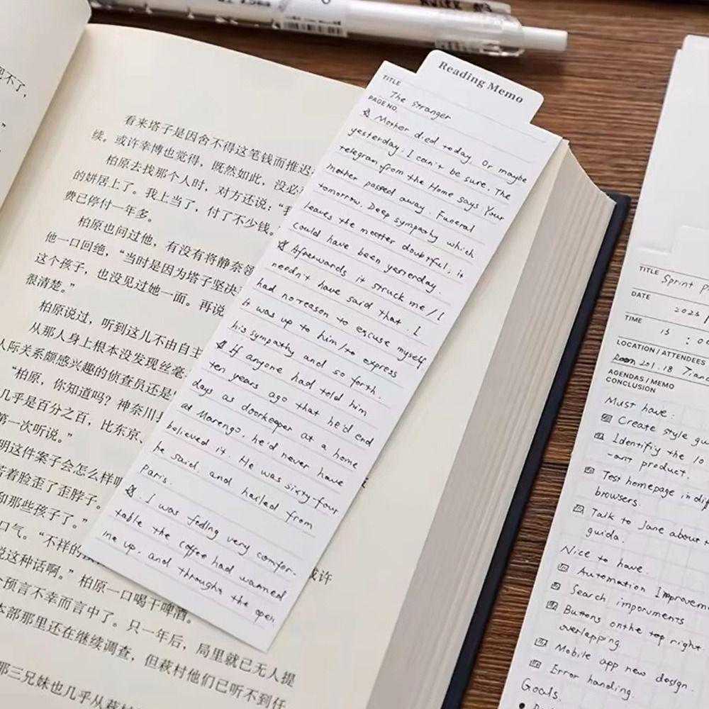 Daily Weekly Planner Note Paper Bookmark Type Note Pad New Memo Pads  Students