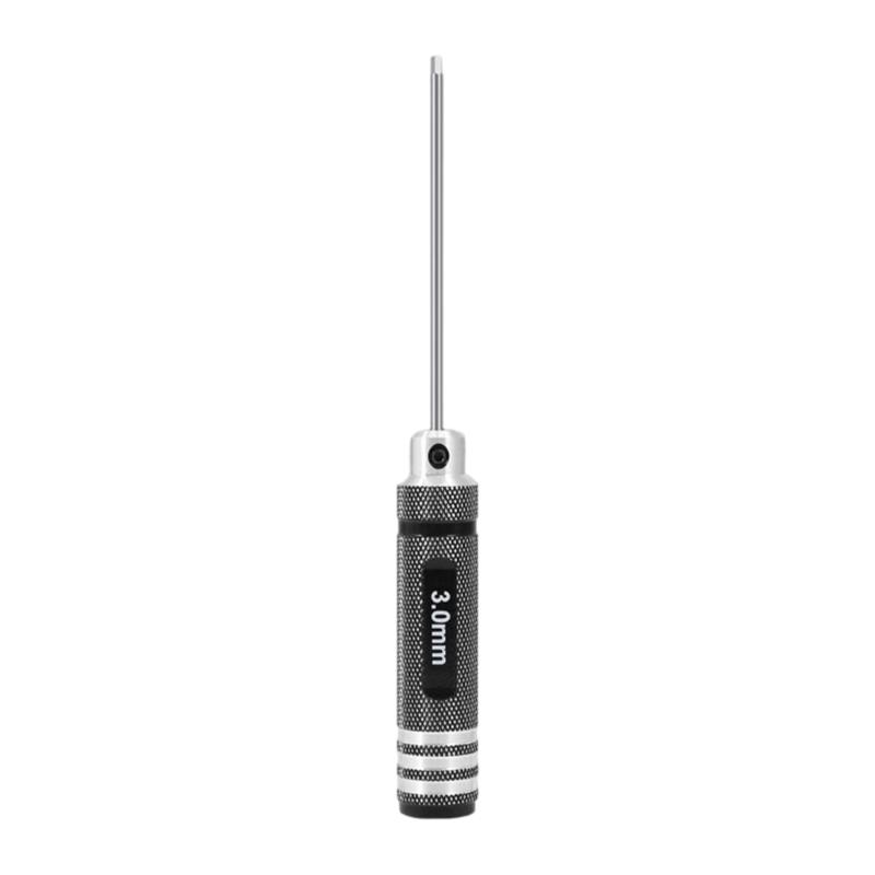Accuracy Hex Screwdriver Set For Hobbyist Models Sturdy High Speed Steel Accuracy Hex Driver Comfortable Grip Screwdriver