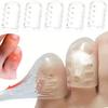 20pcs Transparent Breathable Silicone Toe Protectors Prevent Blisters, Calluses And Corn, Comfortable With High Elasticity