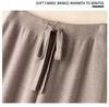 2024 Korean High Waist Knit Wide-Leg Extra Long Pants for Tall Women