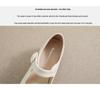 French-Japanese One-Strap Mary Jane Flats - Women's Round Toe, Soft Sole Slip-On Dolls Shoes, College Style.