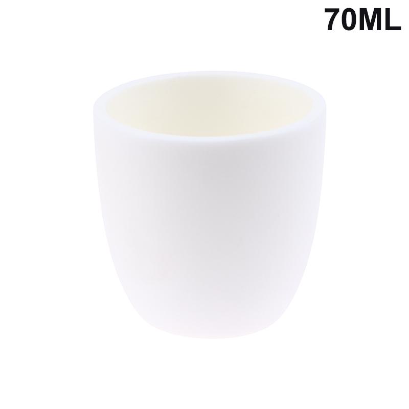 1 ks vysokoteplotní 1600°C hliníková kelímek korundový kelímek 3ml-100ml 99% hliníková popelnicový kelímek bez víka pro experiment
