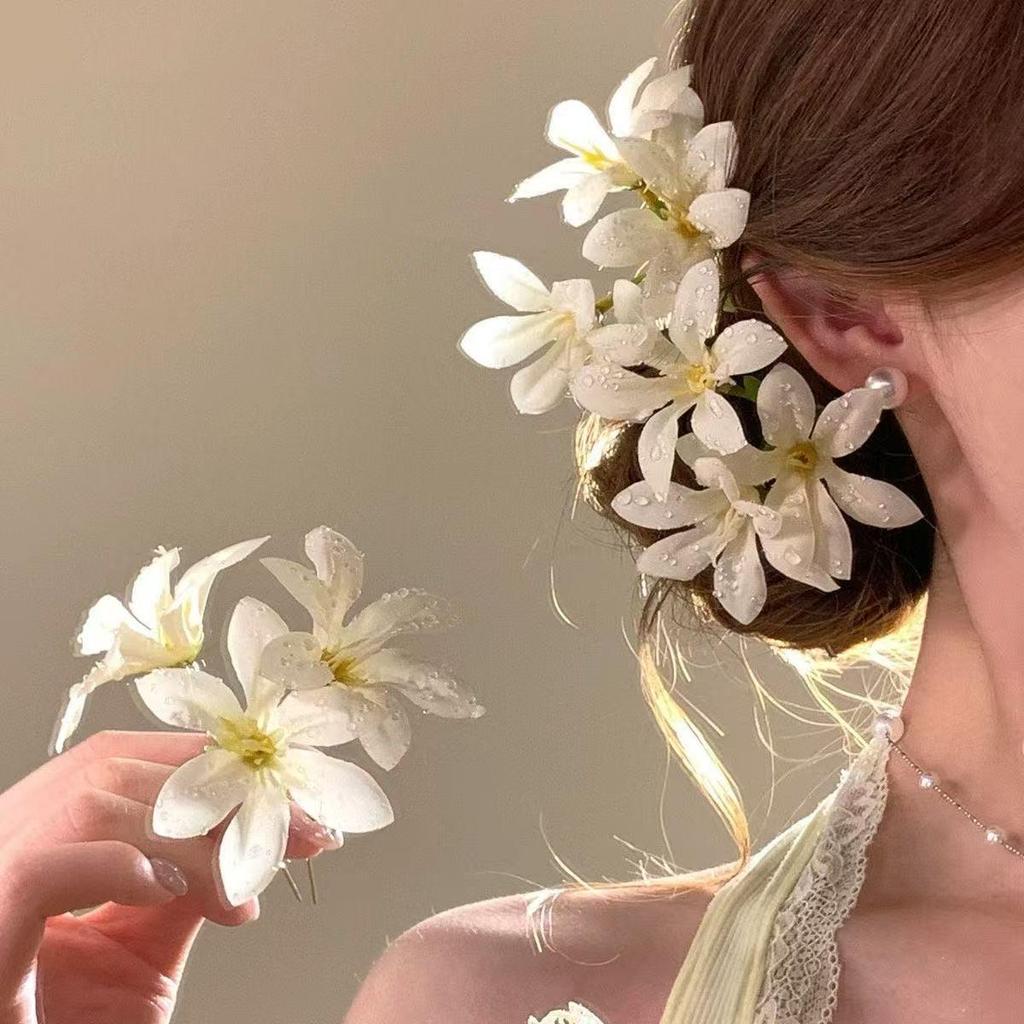 Sandalwood Women's Hairpin: Elegant Modern-Chinese Style Wooden Updo Stick