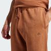 Adidas All Season Garment Wash Pants With Solid Logo Men Pants Brown IB4075