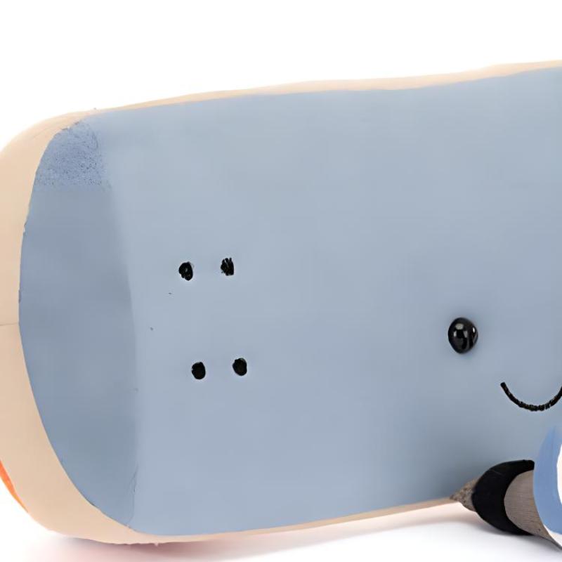 JELLYCAT Fun Sports Series Skateboard Soothing Doll Plush Doll 11cm high