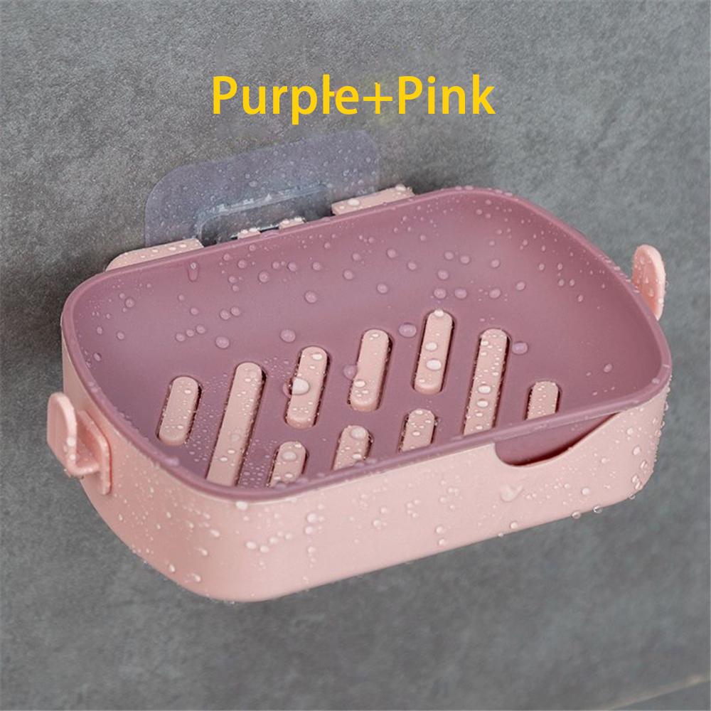 

Многофункциональная мыльница с крючком, креативный подвесной держатель для хранения, неперфорированная сливная корзина, стойка для туалета, организация дома 13x8.5x3cm