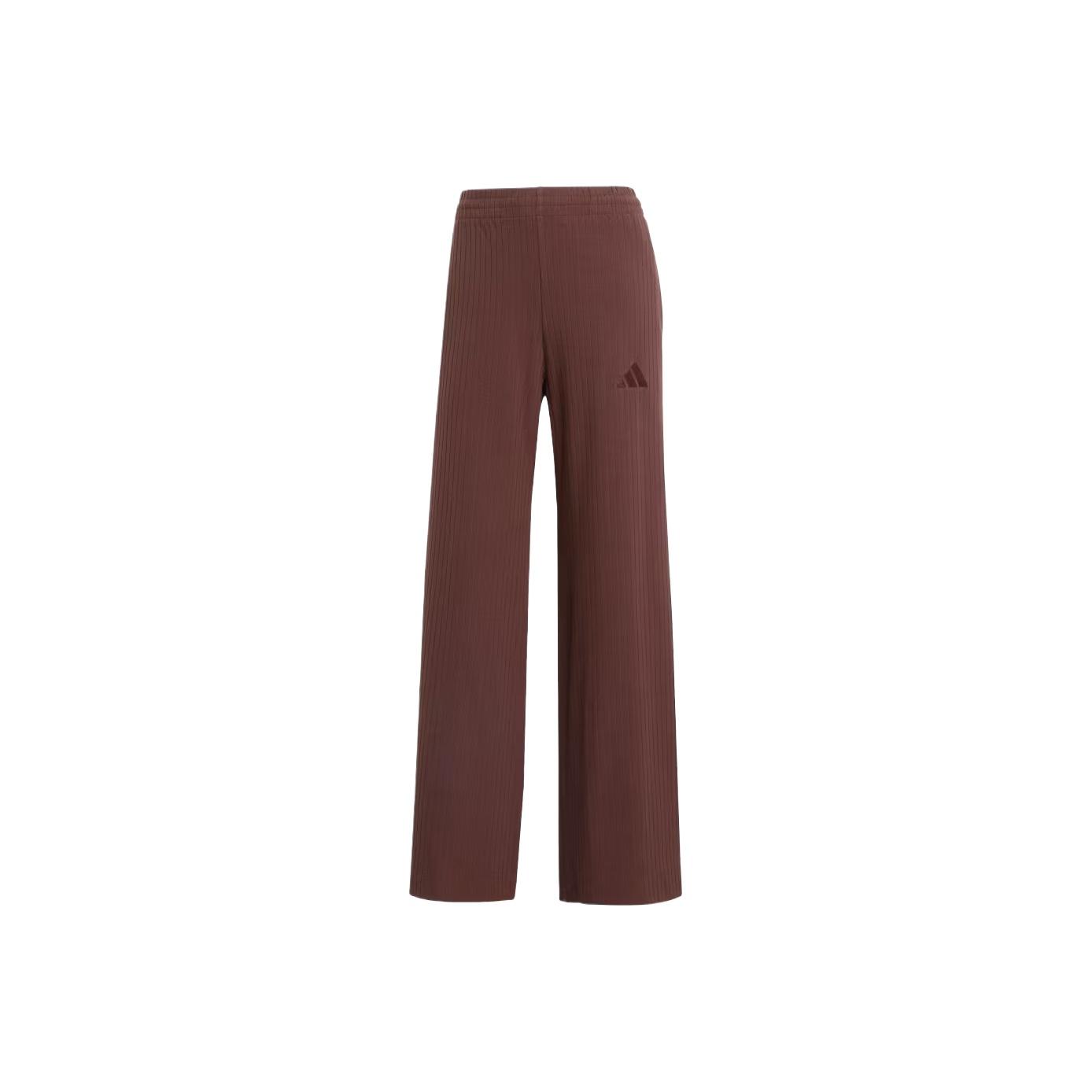 

Adidas All Season Solid Color Loose Mid Waist Elastic Casual Pants Women Bottoms KA5350 M
