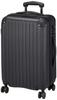 Sifre Hard Zipper Escape Suitcase, Lightweight Zipper Type, 47L, 62cm, 3.6kg, Size M: Matte Black