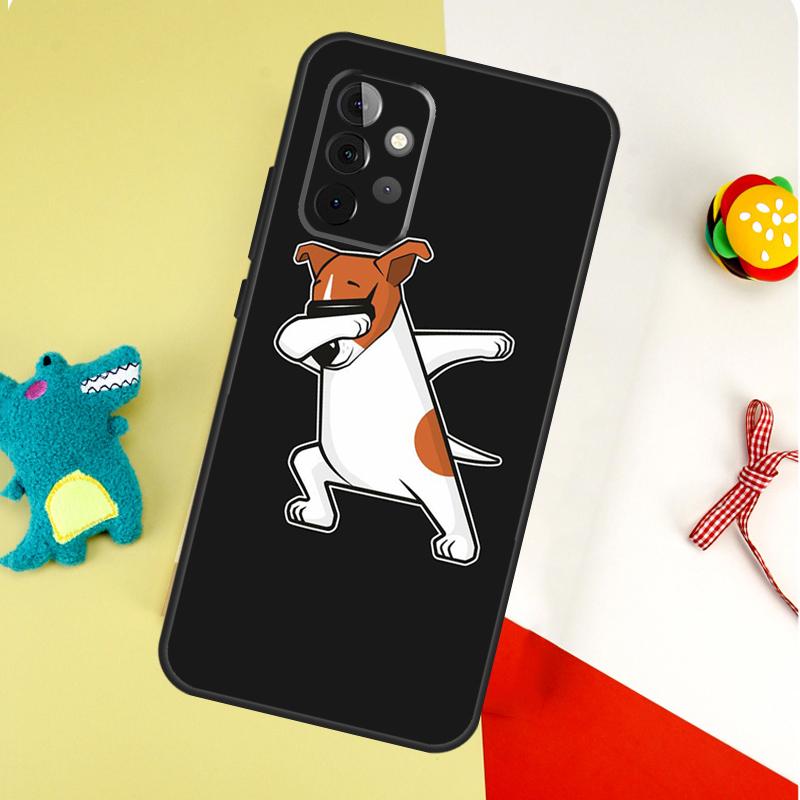 Jack Russell Terrier Dog For Samsung Galaxy A55 A35 A15 A54 A34 A14 A53 A33 A13 A05 A06 A16 A22 A32 A52 Phone Case