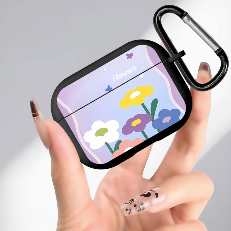 

Flower Colorful Case For Airpods Pro2 1 4 Pro Pro3 3 2 Soft Earphone Cases Cover Airpods 4