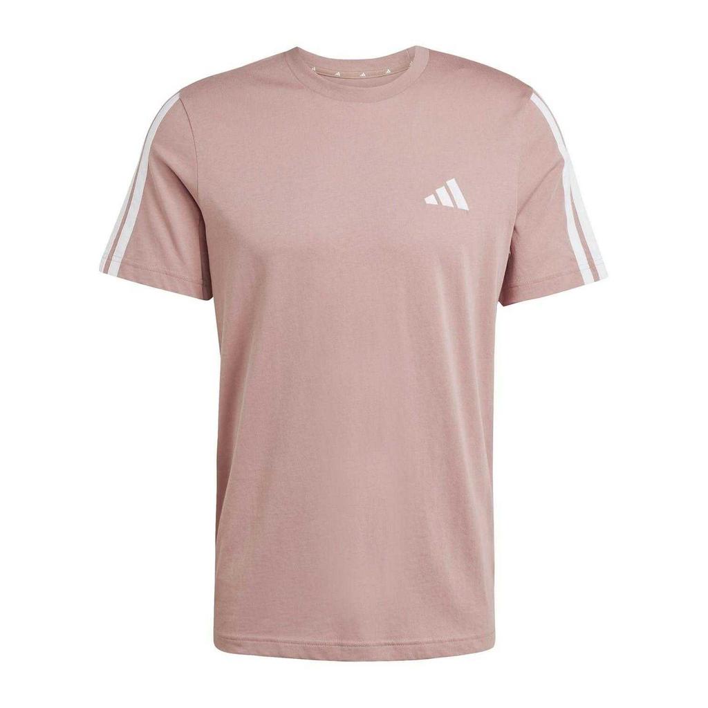adidas Heren T-shirt met 3 Strepen