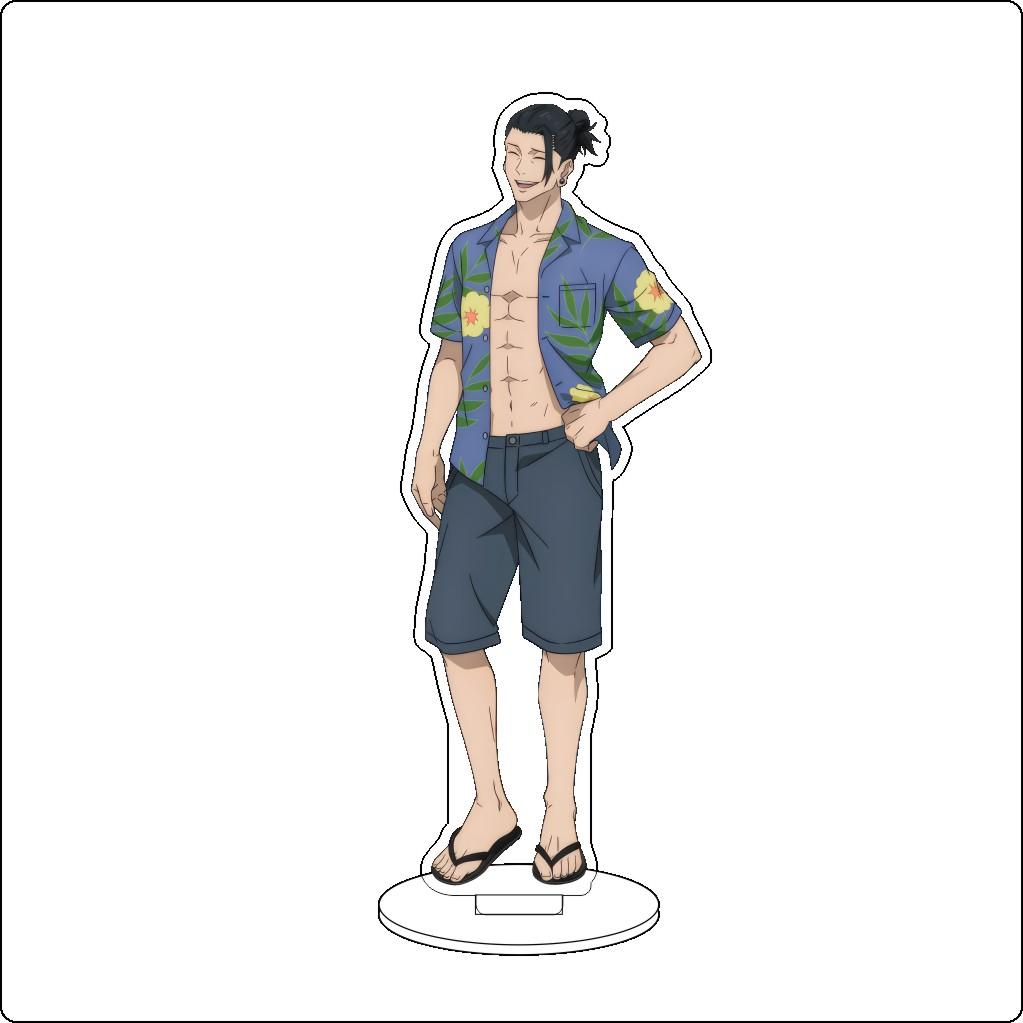 16CM Anime Cosplay Acrylic Stand Ornaments Gojo Satoru Geto Suguru Okkotsu Yuta Figure Stand Halloween Gifts