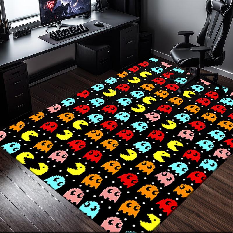 1PC Game PAC Rug for Livingroom,Bedroom, Palyroom, Chair Rug, Area Rug, Game Carpet, Large Size Rug Fan Christmas Gift