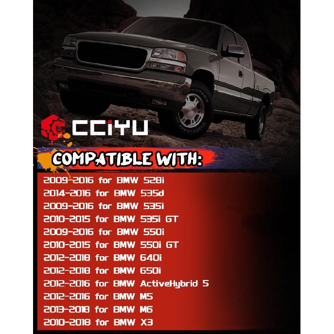 CCIYU Master Power Window Switch 61319238239 61319179913 61319241955 Front Left Driver Side Window Control Switch Fit 2009-2016 for BMW 528i