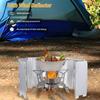 Camping Stove Portable Gas Stove  Outdoor Cooking Stove Camping Gas Stove Kit for Hiking Lightweight and Foldable