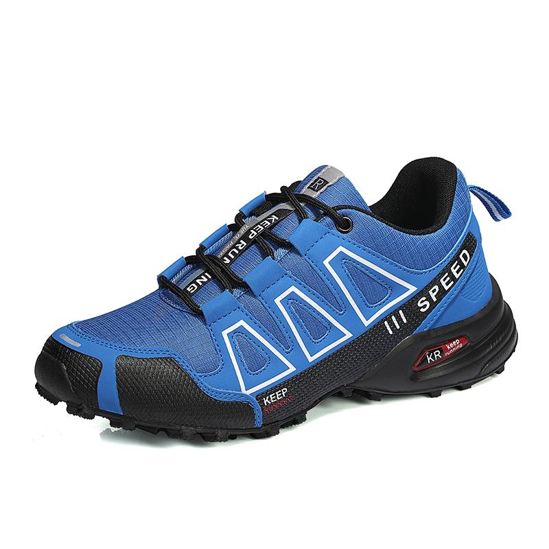 Men's Casual Sports Outdoor Lightweight Sports shoes Mesh Breathable Hiking Shoes Outdoor Camping Shoes Walking Sports Sho