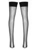 Mens Glossy Stretchy Stockings Sheer Thin Thigh High Socks Costume Accessories