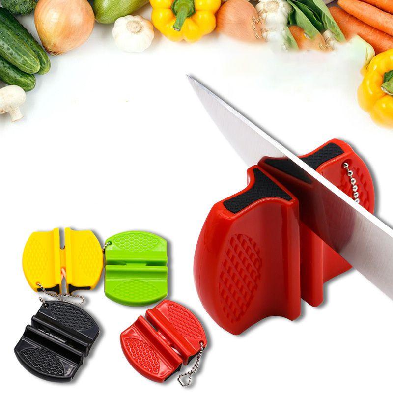 Mini Pocket Sharpener Camping Tapered Sharpening Stone Tool Kitchen
