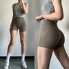 High Waist Hip Lift No Embarrassment Aerobics Belly Contracting Yoga Shorts