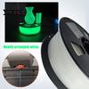 3D Tiskárna Filament Svítící ve tmě PLA 1,75 mm, Cívka 1 kg Svítící Jednobarevný Filament, Vysoká Přesnost pro DIY Tisk Figurky Modely Řemesla Ne