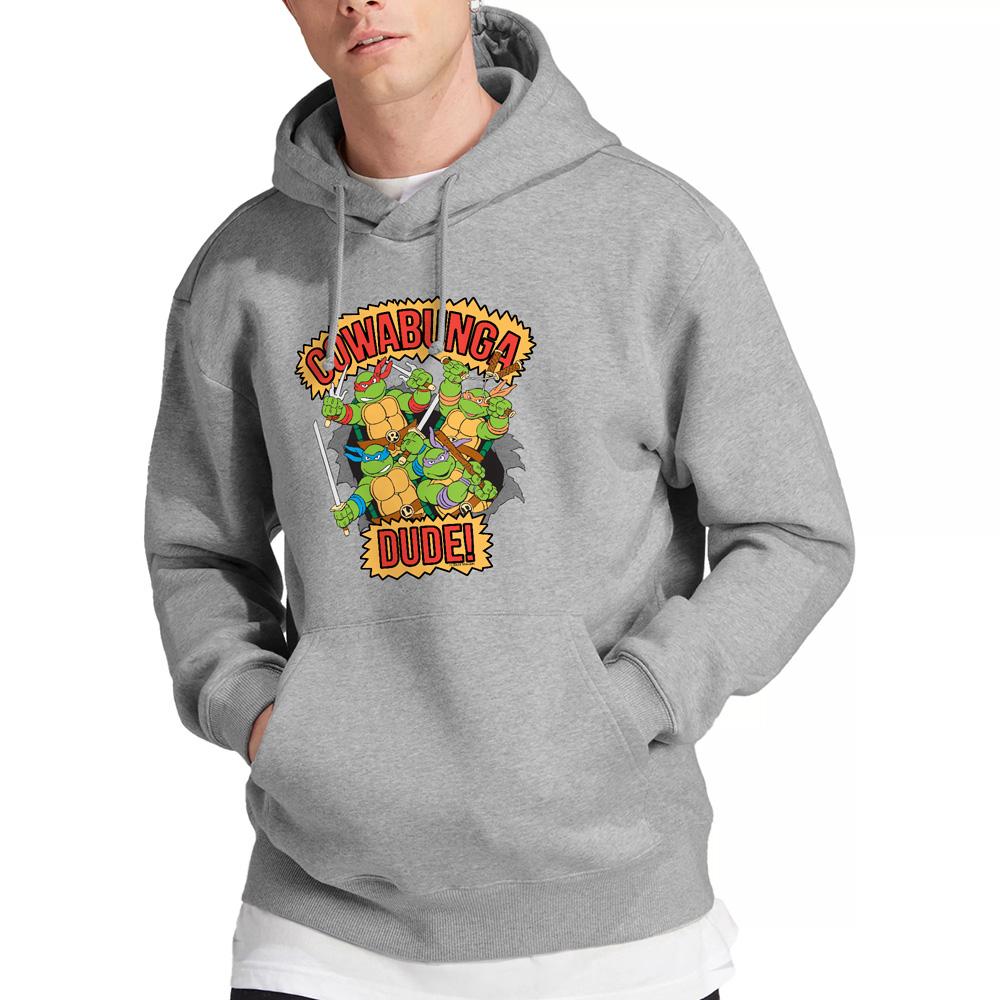 Teenage Mutant Ninja Turtles Mens Cowabunga Dude Hoodie