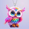 Colorful Eagle Decoration Hanging Pendant Wind Chime Suncatcher Home Window Ornament Garden Decor Car Interior Decoration