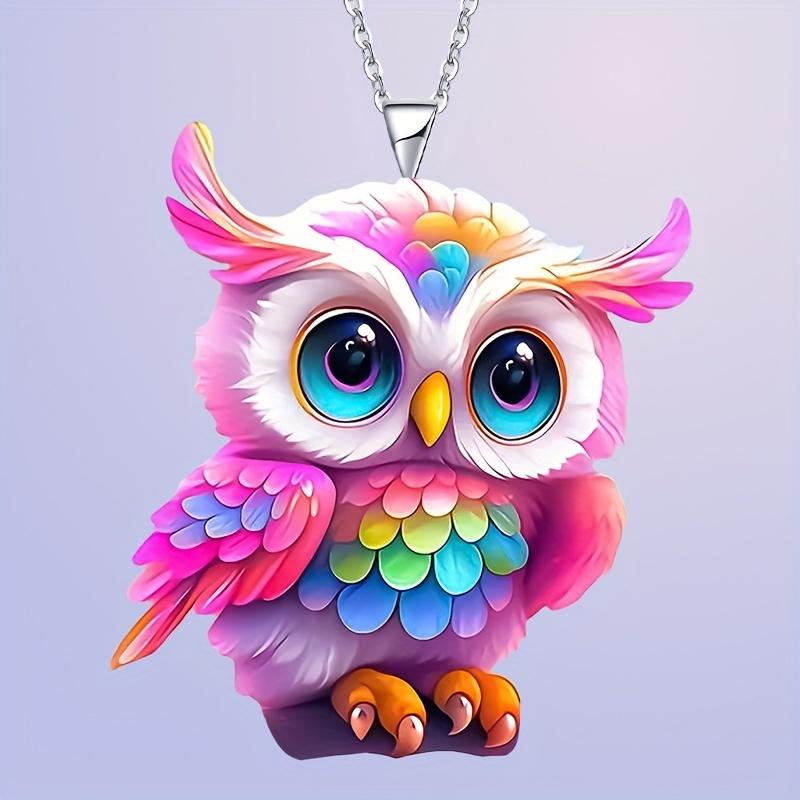 Colorful Eagle Decoration Hanging Pendant Wind Chime Suncatcher Home Window Ornament Garden Decor Car Interior Decoration