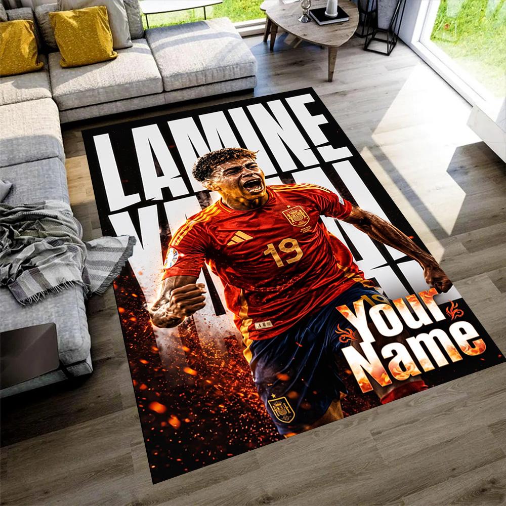 Yamal Customize Your Name Floor Rug Office Rug Suitable for Hallway Bedrooms Decorate room Outdoor Anti-slip Rug Office home decor