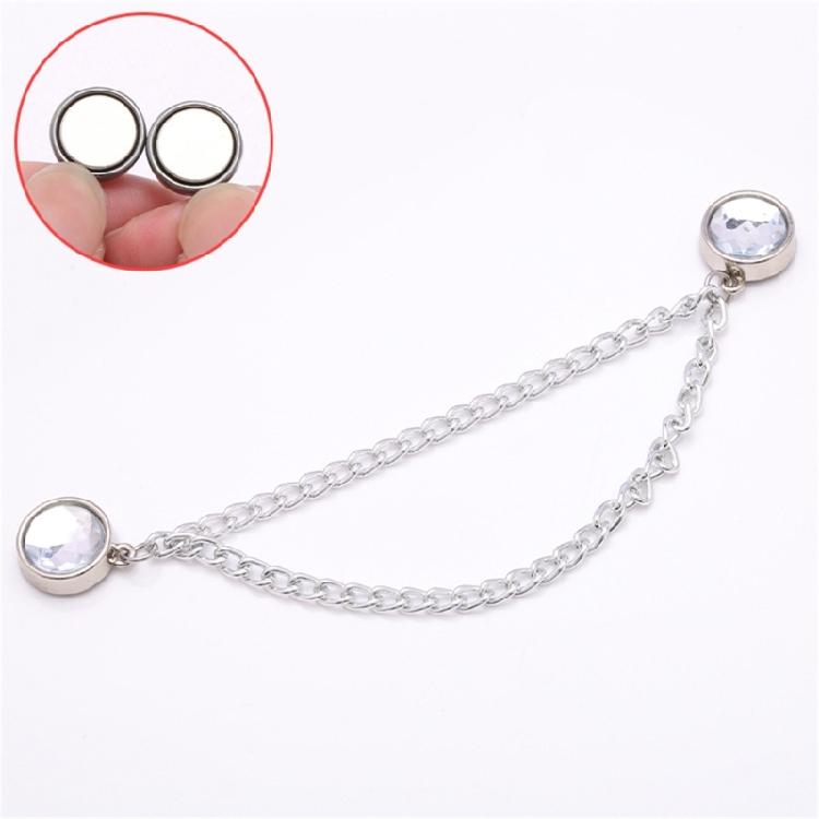 Pants Shortener Clasps for Jeans Pants Make Shoer Magnetic Trousers Length Adjuster Clip for Trousers Length Adjustment