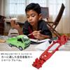 RC Metal Chassis Frame, Aluminum Alloy, Long Life, for WPL D12, 1/10 Scale RC Car Upgrade Parts, Aluminum Chassis Frame, RC DIY Parts (Red)
