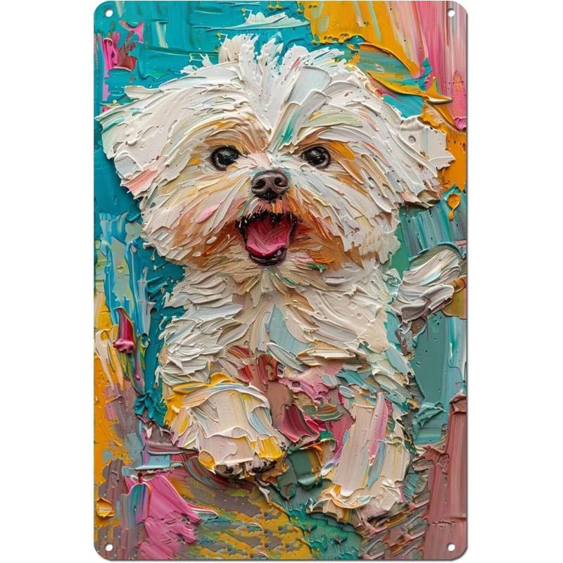 Retro Metal Paintings, Furniture, Living Room Decoration 20x30cm