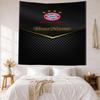 Bayern Munich Custom Your Name Wall Decor Tapestry Art For Pet Memorial Birthdaywedding Party Backdrop Family Gift