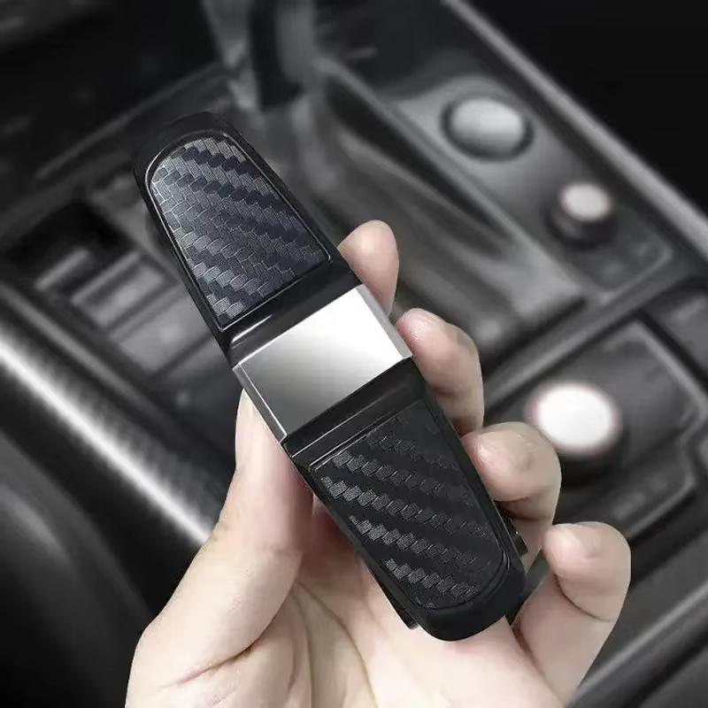 80-degree Rotating Multi-functional Car Eyeglass Storage Clip Bidirectional Automobile Eyeglass Clip Holder for Easy Access