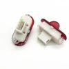 2PCS Car Door Welcome Courtesy Logo Lights Ghost Projector Shadow Lamps for Skoda VRS Fabia Octavia Roomster Superb Accessories