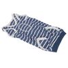 Dog Recovery Suit Stretchy Breathable Adjustable Collar Stripe Pet Post Surgery Shirt for Abdominal