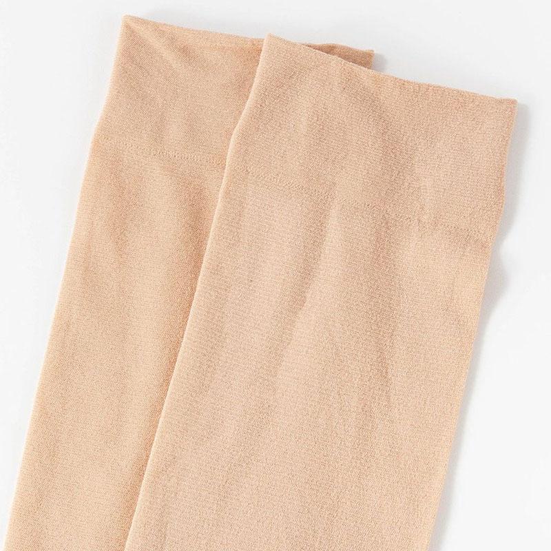 10 Perechi Șosete Negre de Nailon Medii pentru Primăvară-Vară Femei Șosete de Gleznă din Mătase Șosete Scurte Șosete de Gleznă Elastice Antiderapante pentru Femei Meias