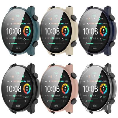 Shell Protective Case Full Coverage Cover Shell Screen Protector for Haylou Solar Plus RT3 LS16