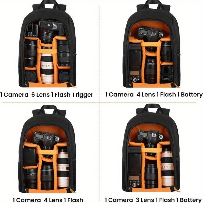 Professional Camera Backpack Waterproof Large Capacity SLR Camera Bag for Men and Women Drone Laptop Photography Hiking