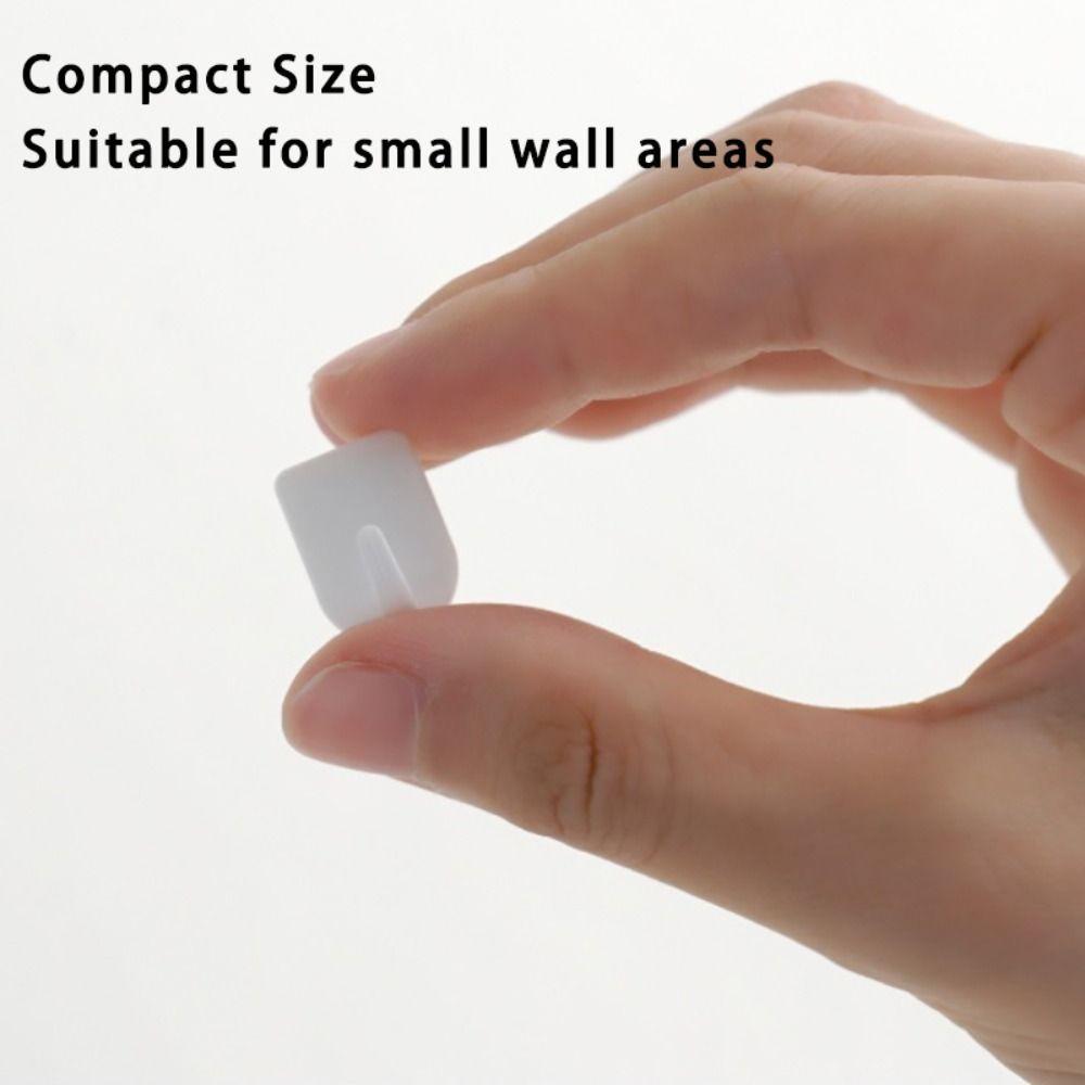 9pcs No Drilling Universal Hook Mini Wall Hanger New Self-adhesive Hook  Home