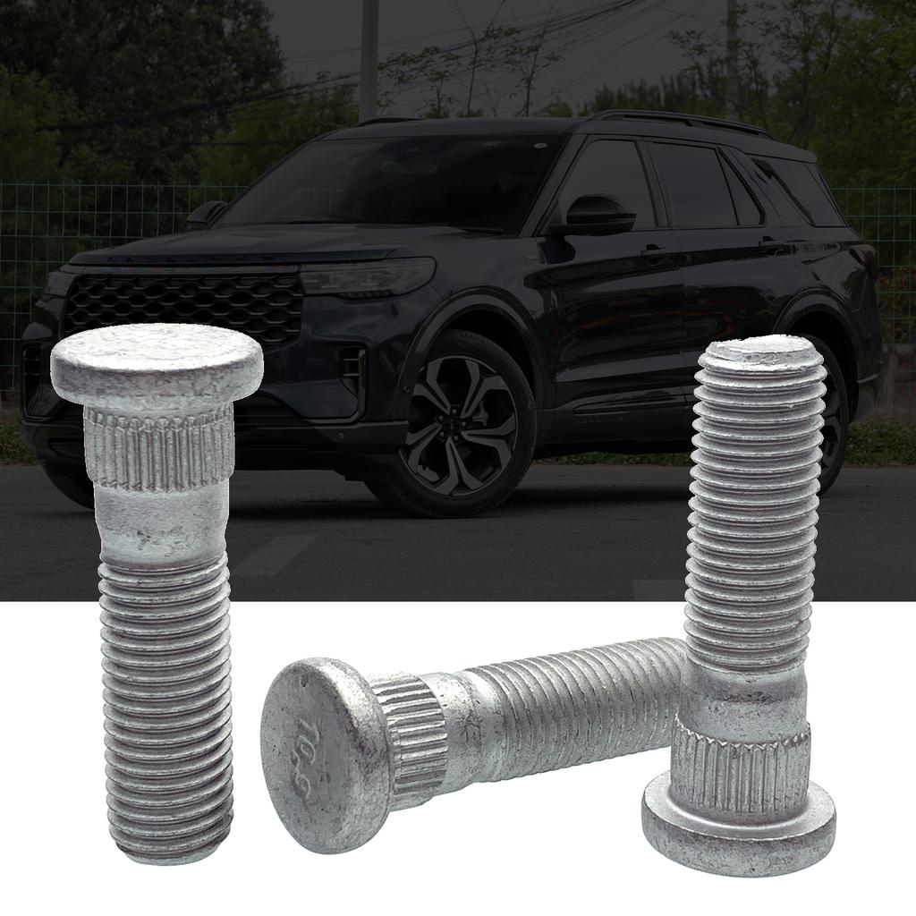 Vehicles Durable Reliable 9mm Trailer Hub/Wheel Press Studs Extended Wheel Lug Nut Tire Screw Attachment M12x1.5 10 Pack