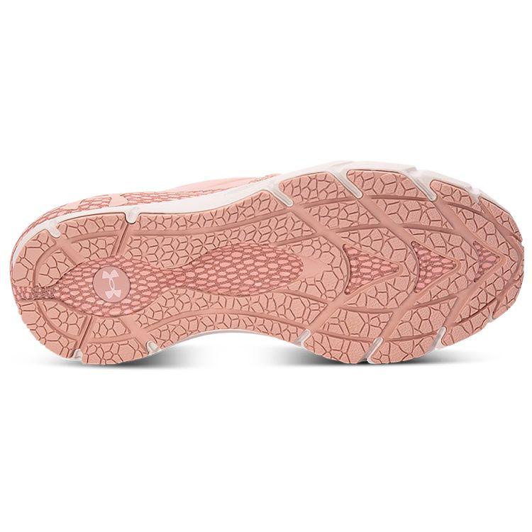 Under Armour HOVR Phantom 2 Comfortable Fabric Synthetic Leather Low Top Casual Running Shoes Women sneaker Dusty-Pink 3025214-600