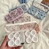 Cute Portable Cartoon Dog Bear Eye Contacts With Mirror Contact Lens Case Colored Lenses Container Box For Party Travel Set