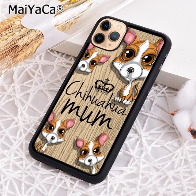 Chihuahua Niedlicher Hund Welpe Collage Handyhülle Schale Für iPhone 17 Air 12 13 16 pro max 15 14 plus Hülle coque