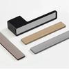 (1 Set) Cream Style Minimalist Magnetic Ecological Door Lock  Home Indoor Bedroom Door Handle One Line Lock Hardware Accessories