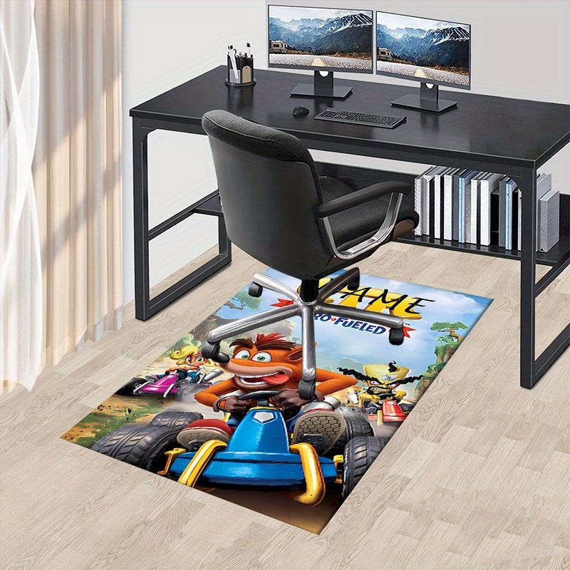 Poster Crash Team Racing Office Carpet Soft Polyester Entrance Carpet Washable Non Slip Machine Wash