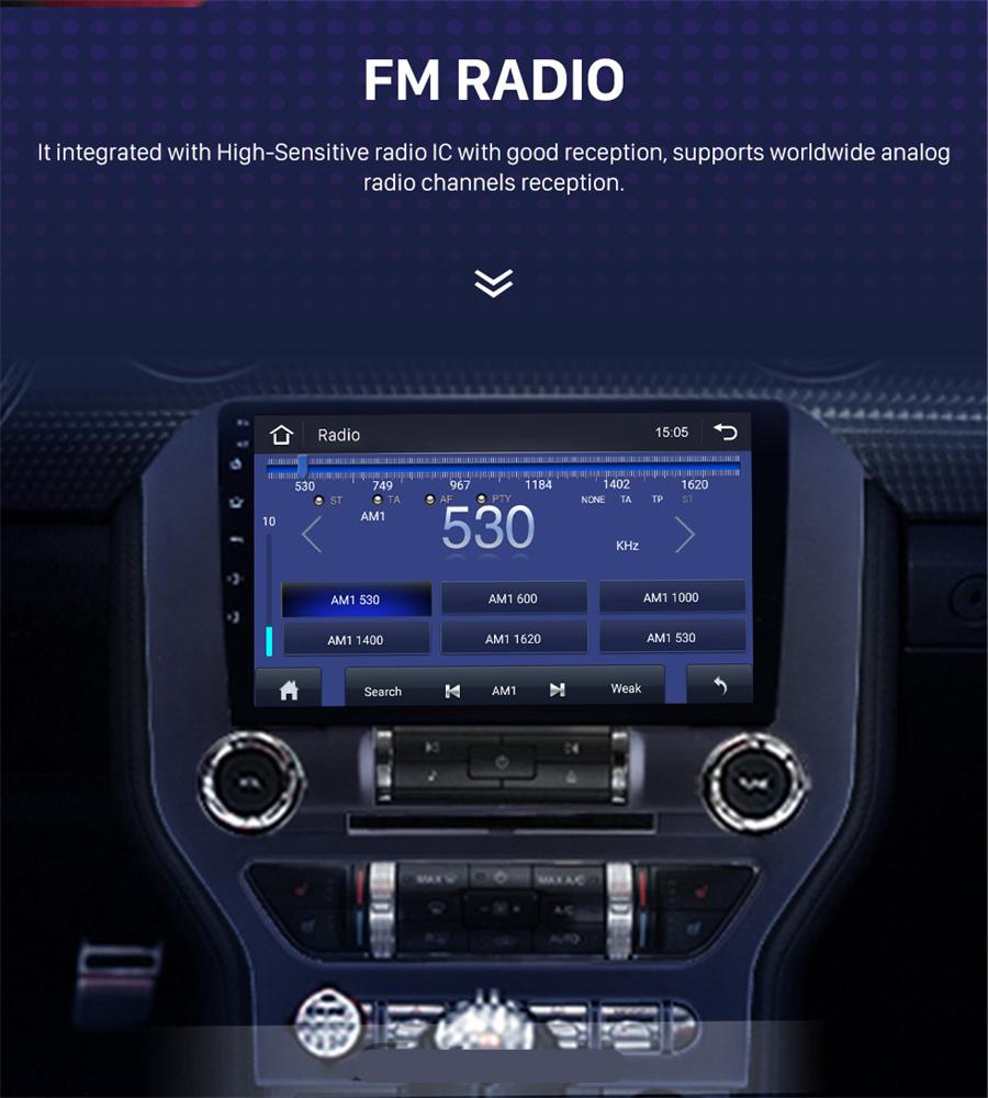 Ford Mustang 15-17 Car Radio - 9" Android 10.0 LHD