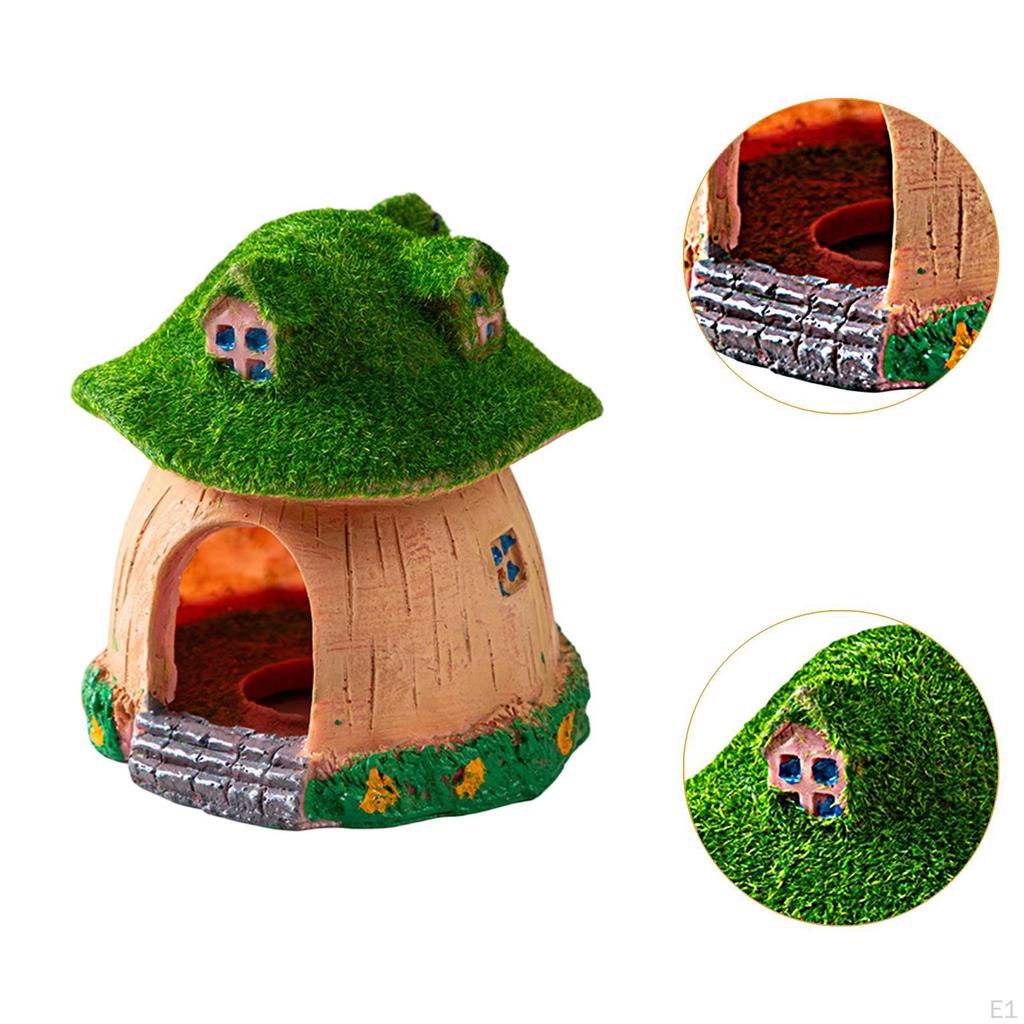 Fish Tank Decor Cave Habitat Gifts Portable Versatile Decoration Landscaping Display Vivid Accessory